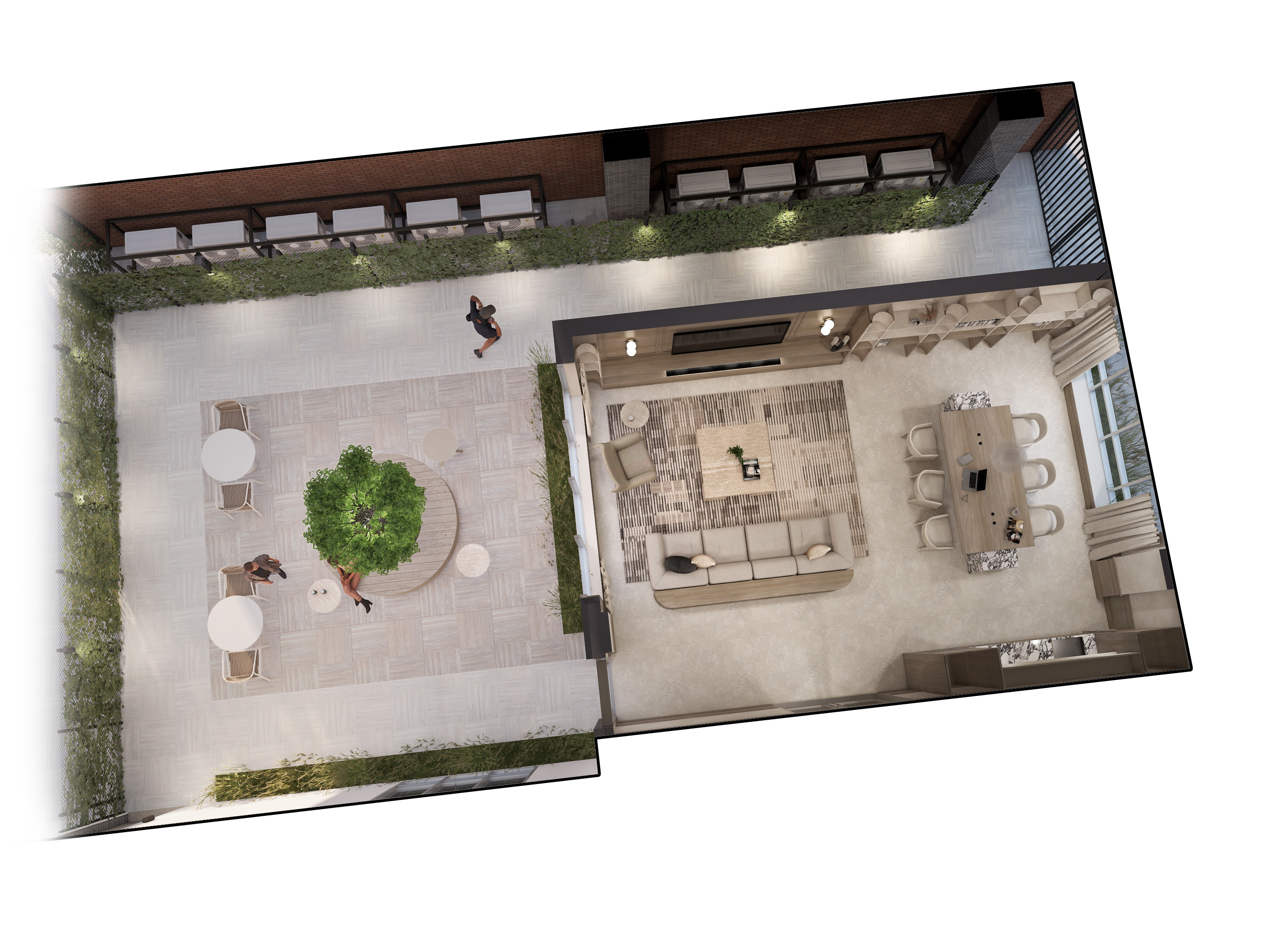 2025-09-17_820 Bergen St_Coworking & Rear Yard Axon OP2